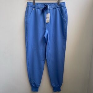 Unworn Figs Ceil Blue Tansen Joggers Scrub pants short length